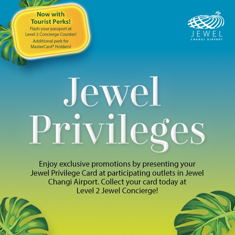 $5 Voucher at Jewel Changi Airport